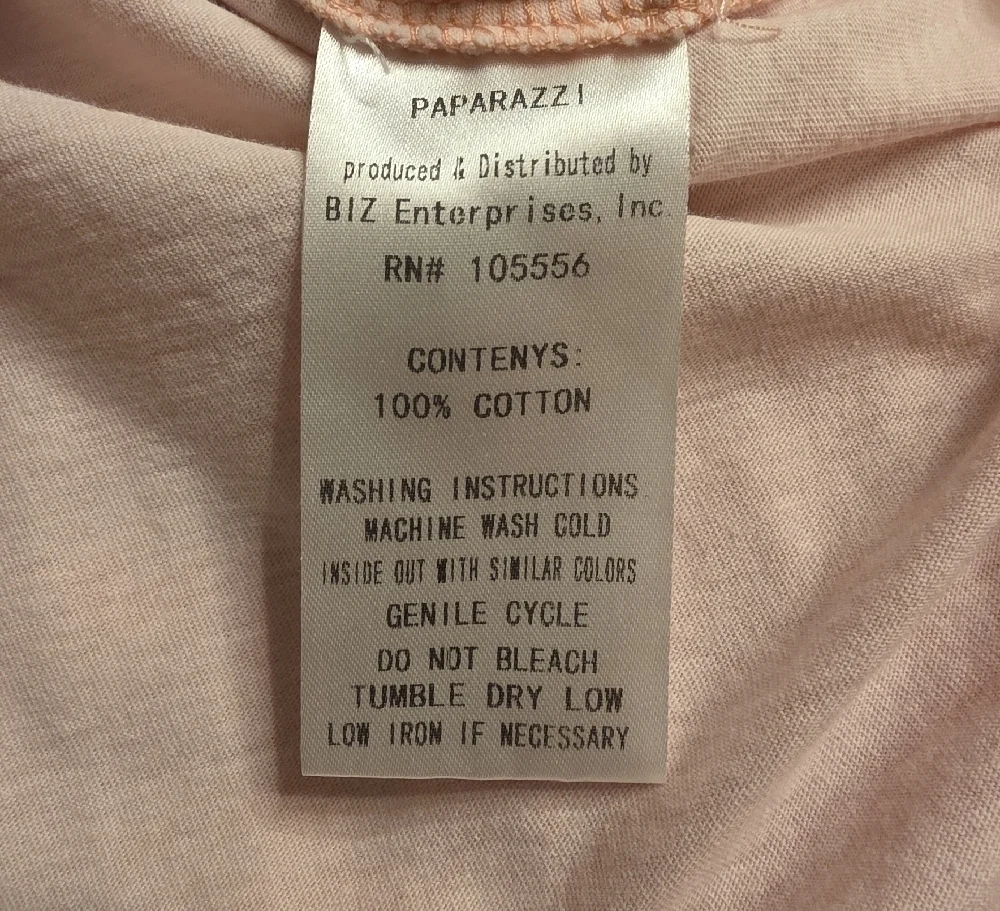 Paparazzi Soft Pink Long Sleeve V-Neck Top